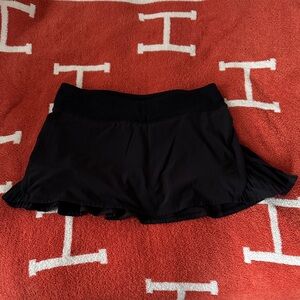 lululemon athletica Black Mini Skirt